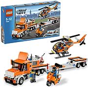 LEGO 7686 City Helicopter Transporter